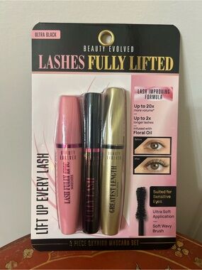 Fully Lifted 3-Piece Mascara Set — Skyhigh — Ultra Black